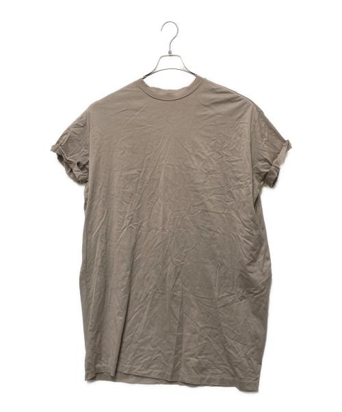 mizuiro-ind（ミズイロインド）mizuiro-ind (ミズイロインド) カットソーワンピース ベージュ サイズ:FREEの古着・服飾アイテム