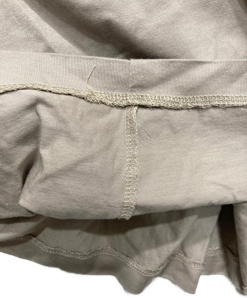 mizuiro-ind（ミズイロインド）mizuiro-ind (ミズイロインド) カットソーワンピース ベージュ サイズ:FREEの古着・服飾アイテム