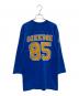 RUSSELL ATHLETIC (ラッセルアスレチック) オールドフットボールTシャツ ブルー サイズ:Ⅿ：6000円