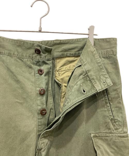 French Army（フランス軍）French Army (フランス軍) M47後期カーゴパンツ カーキ サイズ:35の古着・服飾アイテム