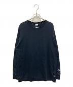 Champion×Ron Hermanチャンピオン×ロンハーマン）の古着「別注ロングスリーブカットソー」｜ブラック