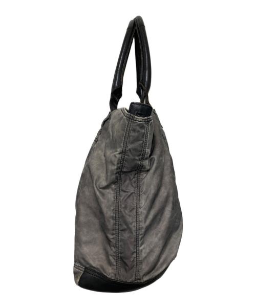DIESEL（ディーゼル）DIESEL (ディーゼル) レザーハンドルトートバッグ ブラックの古着・服飾アイテム