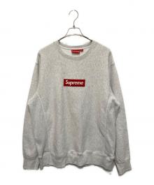 SUPREME（シュプリーム）の古着「Box Logo Logo Crewneck Sweatshirt」｜グレー