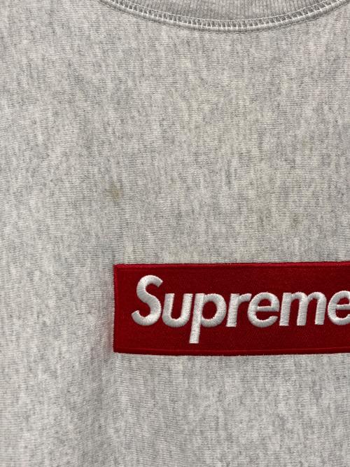 SUPREME（シュプリーム）SUPREME (シュプリーム) Box Logo Logo Crewneck Sweatshirt グレー サイズ:XLの古着・服飾アイテム