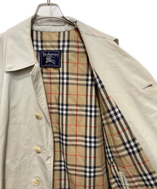 Burberry's（バーバリーズ）Burberry's (バーバリーズ) 裏ノバチェックステンカラーコート ベージュ サイズ:不明の古着・服飾アイテム