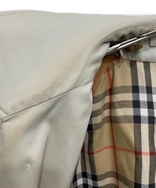 Burberry's（バーバリーズ）Burberry's (バーバリーズ) 裏ノバチェックステンカラーコート ベージュ サイズ:不明の古着・服飾アイテム