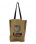 LION COFFEE（ライオンコーヒー）の古着「バスケットトートバッグ」｜ベージュ