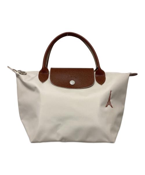 LONGCHAMP（ロンシャン）LONGCHAMP (ロンシャン) プリアージュトートバッグ ベージュの古着・服飾アイテム