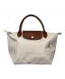 LONGCHAMP（ロンシャン）の古着「プリアージュトートバッグ」｜ベージュ