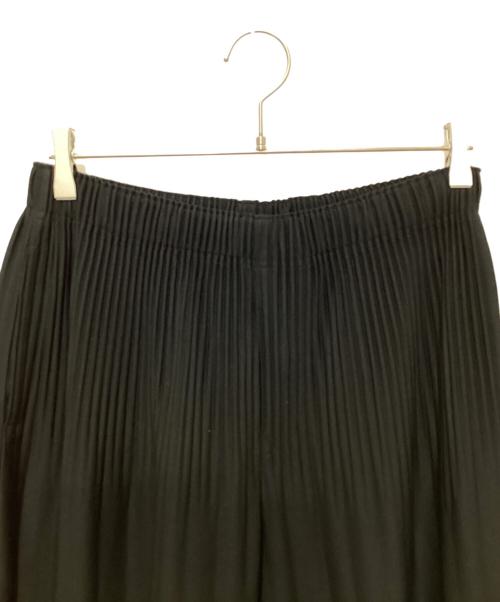 HOMME PLISSE ISSEY MIYAKE（オム プリッセ イッセイ ミヤケ）HOMME PLISSE ISSEY MIYAKE (オム プリッセ イッセイ ミヤケ) erasable pleated pants ブラック サイズ:2の古着・服飾アイテム