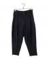 HOMME PLISSE ISSEY MIYAKE（オム プリッセ イッセイ ミヤケ）の古着「erasable pleated pants」｜ブラック