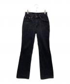 LEVI'Sリーバイス）の古着「90’sブーツカットデニムパンツ」｜ブラック