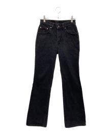 LEVI'S（リーバイス）の古着「90’sブーツカットデニムパンツ」｜ブラック