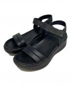 ECCOエコー）の古着「Flowt Lx Wedge」｜ブラック