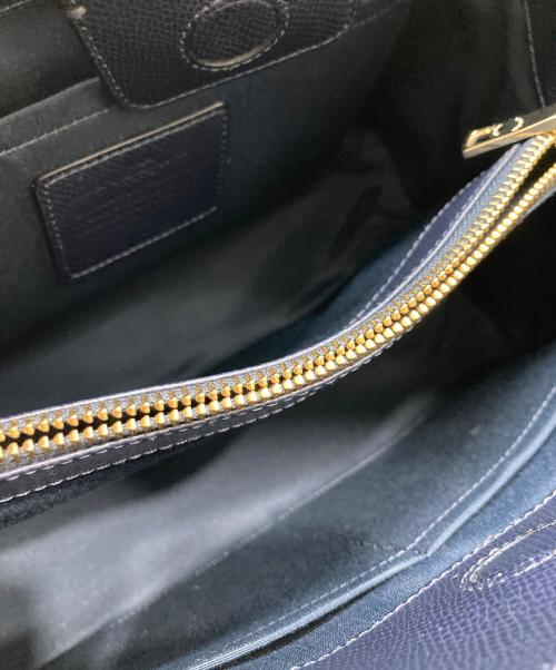 COACH（コーチ）COACH (コーチ) 2wayハンドバッグ ネイビーの古着・服飾アイテム