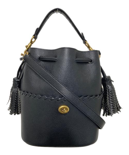 COACH（コーチ）COACH (コーチ) Lora Bucketショルダーバッグ ブラックの古着・服飾アイテム
