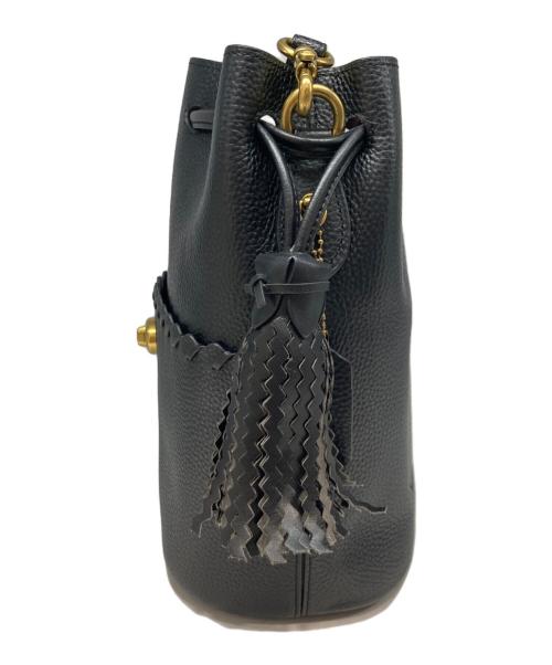 COACH（コーチ）COACH (コーチ) Lora Bucketショルダーバッグ ブラックの古着・服飾アイテム