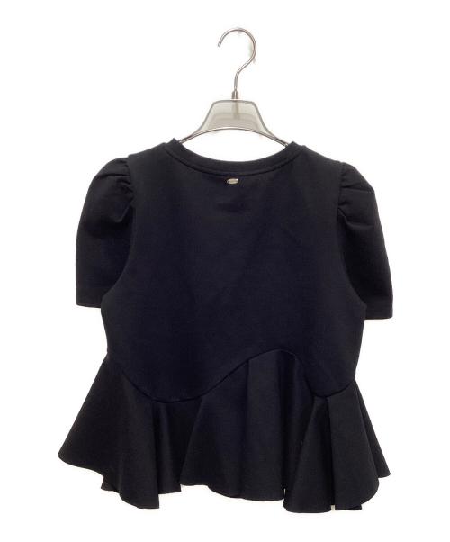 CELFORD（セルフォード）CELFORD (セルフォード) アシンメトリーカットトップス ブラック サイズ:FREEの古着・服飾アイテム