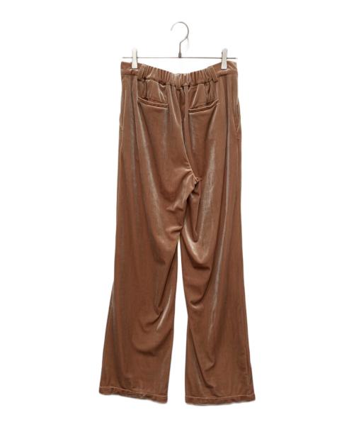 TOO（too）TOO (too) ベロアパンツ ブラウン サイズ:Lの古着・服飾アイテム