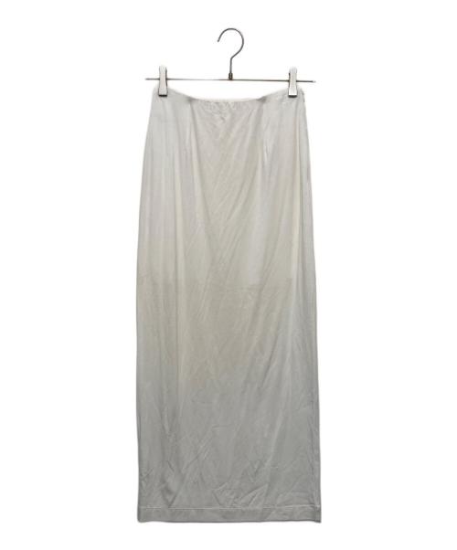 BIOTOP（ビオトープ）BIOTOP (ビオトープ) タイトスカート ホワイトの古着・服飾アイテム