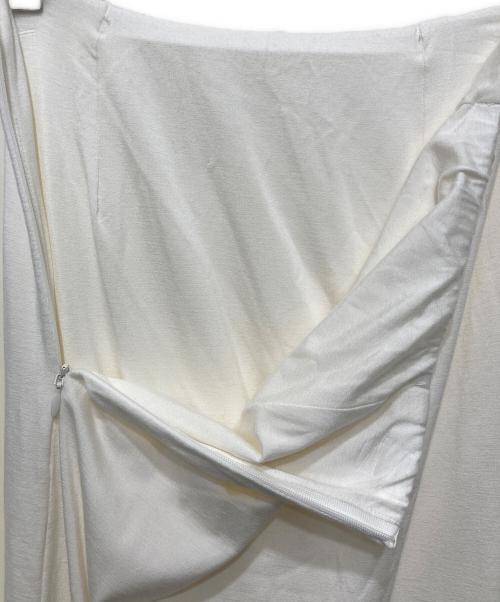 BIOTOP（ビオトープ）BIOTOP (ビオトープ) タイトスカート ホワイトの古着・服飾アイテム
