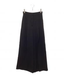 MaxMara（マックスマーラ）の古着「ワイドパンツ」｜ブラック
