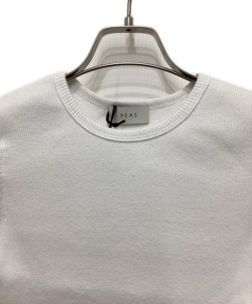PEAS（ピース）PEAS (ピース) ボディスーツ ホワイト サイズ:FREEの古着・服飾アイテム