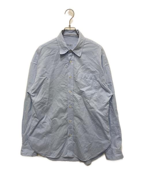 YANUK（ヤヌーク）YANUK (ヤヌーク) オーバーサイズシャツ ブルー サイズ:FREEの古着・服飾アイテム
