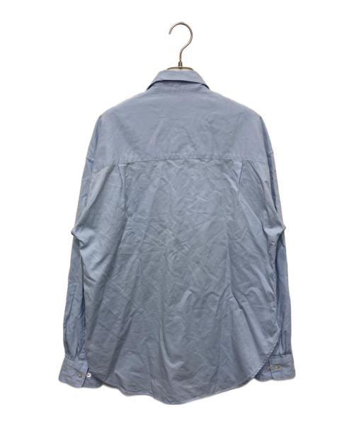 YANUK（ヤヌーク）YANUK (ヤヌーク) オーバーサイズシャツ ブルー サイズ:FREEの古着・服飾アイテム