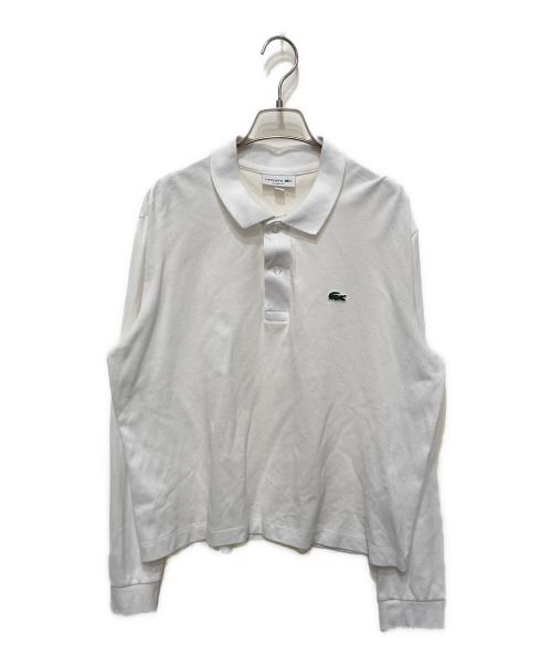 LACOSTE（ラコステ）LACOSTE (ラコステ) ポロシャツ ホワイト サイズ:XLの古着・服飾アイテム