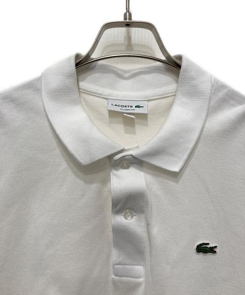 LACOSTE（ラコステ）LACOSTE (ラコステ) ポロシャツ ホワイト サイズ:XLの古着・服飾アイテム