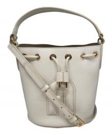 FURLA（フルラ）の古着「バケットバッグ」｜ホワイト