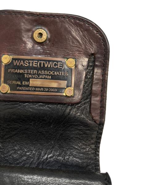 Waste(twice)（ウエストトワイス）Waste(twice) (ウエストトワイス) レザー財布 ブラウンの古着・服飾アイテム