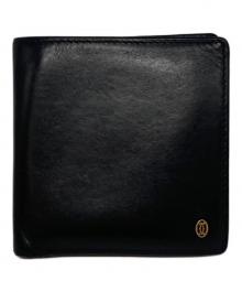 Cartier（カルティエ）の古着「2つ折り財布」｜ブラック