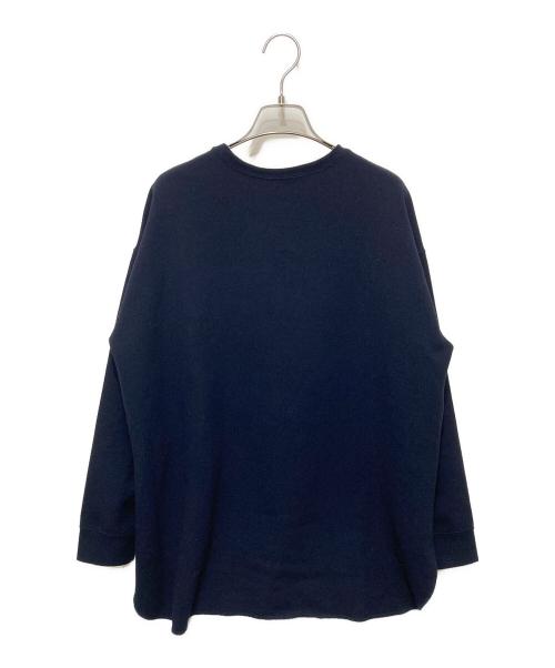 Whim Gazette（ウィムガゼット）Whim Gazette (ウィムガゼット) Vガゼットプルオーバー ネイビー サイズ:36の古着・服飾アイテム