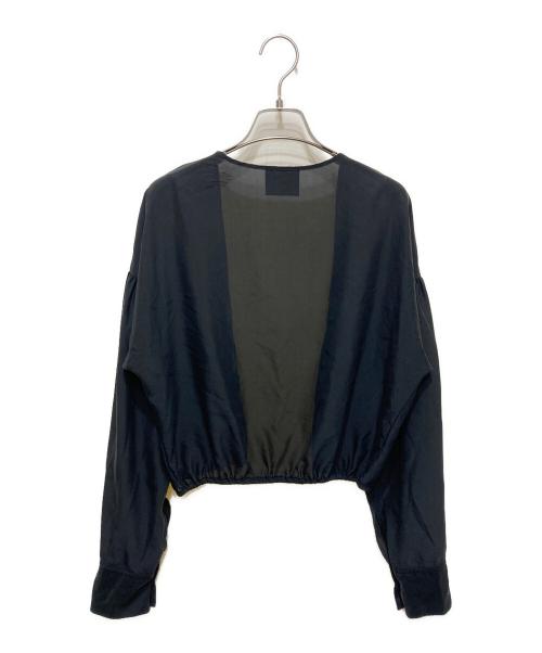 Conte（コンテ）Conte (コンテ) ボレロシャツジャケット ブラック サイズ:Freeの古着・服飾アイテム