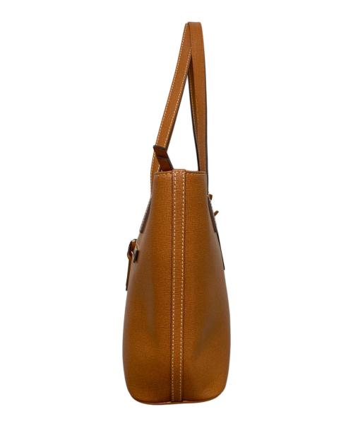 DOONEY&BOURKE（ドゥーニーアンドバーク）DOONEY&BOURKE (ドゥーニーアンドバーク) レザートートバッグ ブラウンの古着・服飾アイテム