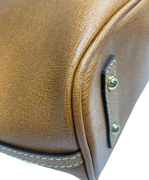 DOONEY&BOURKE（ドゥーニーアンドバーク）DOONEY&BOURKE (ドゥーニーアンドバーク) レザートートバッグ ブラウンの古着・服飾アイテム