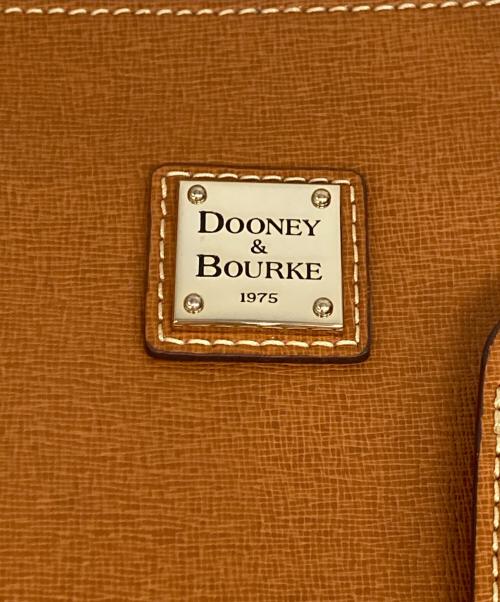 DOONEY&BOURKE（ドゥーニーアンドバーク）DOONEY&BOURKE (ドゥーニーアンドバーク) レザートートバッグ ブラウンの古着・服飾アイテム