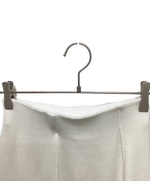 BIOTOP（ビオトープ）BIOTOP (ビオトープ) Knit tight long skirt ホワイト サイズ:oの古着・服飾アイテム