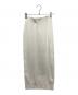 BIOTOP (ビオトープ) Knit tight long skirt ホワイト サイズ:o：8000円