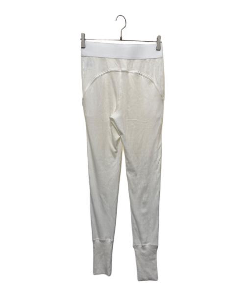 MOON TREE PLANET（ムーンツリープラネット）MOON TREE PLANET (ムーンツリープラネット) line pants cashmere ホワイト サイズ:Mの古着・服飾アイテム