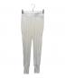 MOON TREE PLANET（ムーンツリープラネット）の古着「line pants cashmere」｜ホワイト
