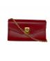 CELINE（セリーヌ）の古着「チェーンウォレット」｜レッド