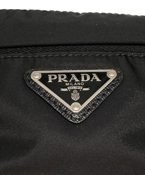 PRADA（プラダ）PRADA (プラダ) Re-Nylon ウエストバッグ ブラックの古着・服飾アイテム