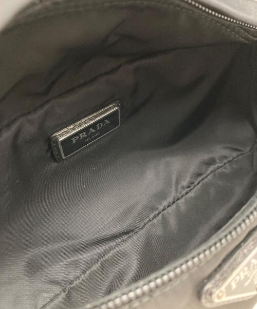 PRADA（プラダ）PRADA (プラダ) Re-Nylon ウエストバッグ ブラックの古着・服飾アイテム