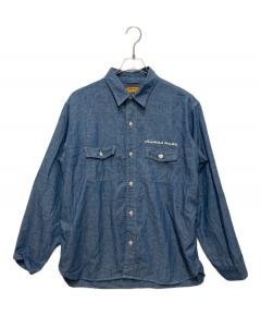 中古・古着通販】HUMAN MADE (ヒューマンメイド) OPEN COLLAR BD SHIRT