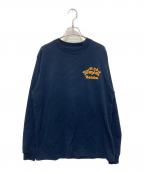 AVIREXアヴィレックス）の古着「長袖Tシャツ」｜ネイビー