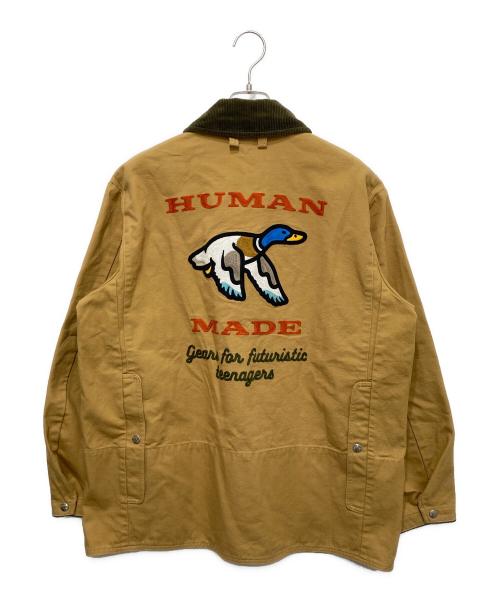 HUMAN MADE（ヒューマンメイド）HUMAN MADE (ヒューマンメイド) ハンティングジャケット マスタード サイズ:Ⅼの古着・服飾アイテム