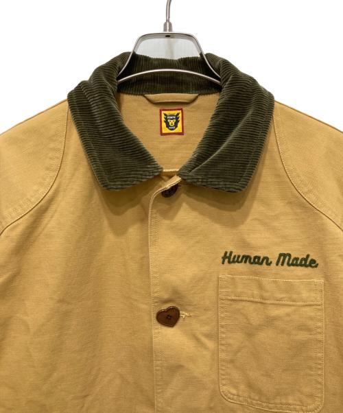 HUMAN MADE（ヒューマンメイド）HUMAN MADE (ヒューマンメイド) ハンティングジャケット マスタード サイズ:Ⅼの古着・服飾アイテム